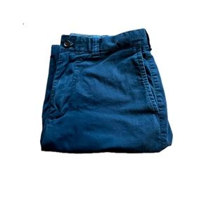 J. Crew Navy Blue Shorts Lot of 2 Chino Stretch men’s  31W 10 1/2 inseam